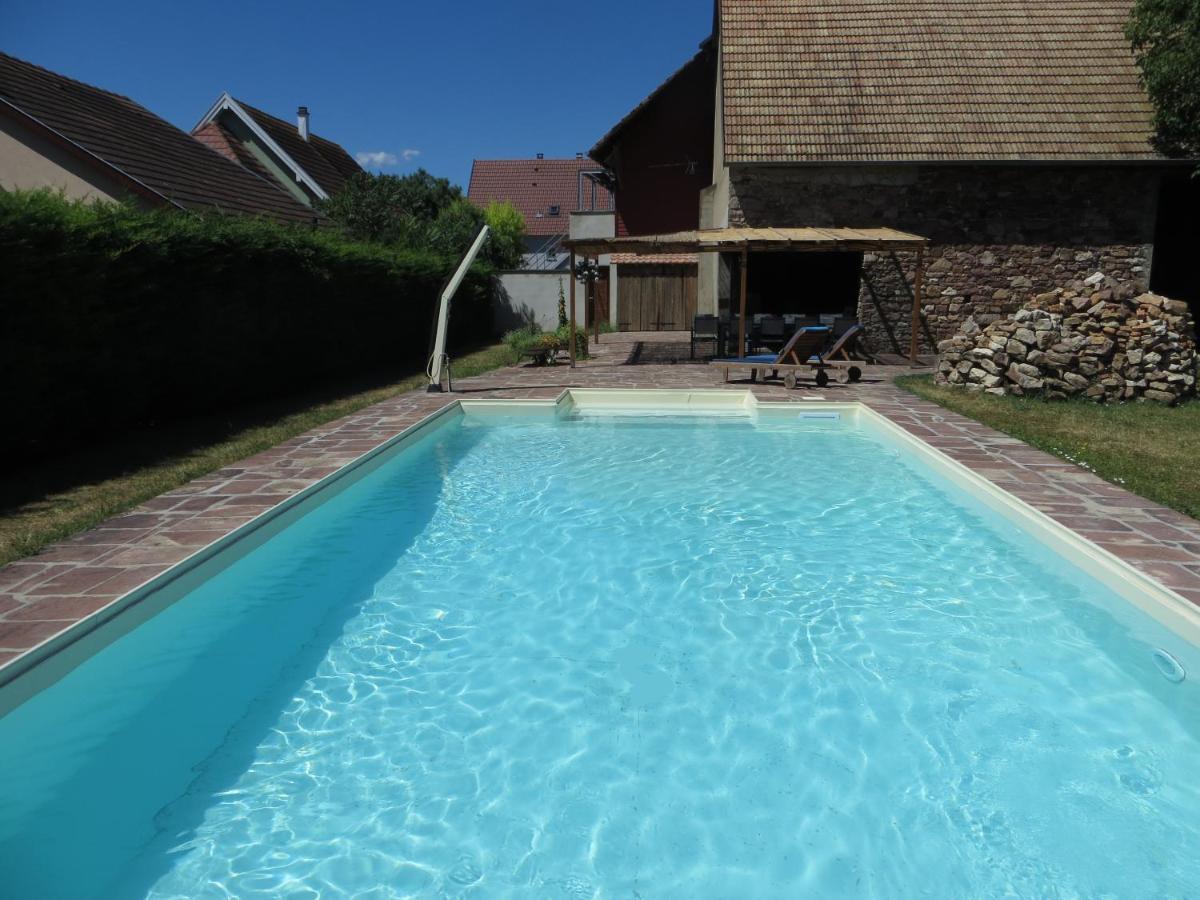 Le 128, Duplex Alsacien 10 Personnes, Piscine Daire Horbourg Dış mekan fotoğraf